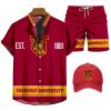 Tuskegee University Shirt Three-Piece Set 075