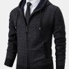 5c2ddc9eda4fa340ffeed983b9d583fd72129936b0477a460536048215b4dc7c.jpg Diamond Pattern Zip Hooded Sweater