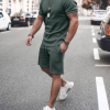 Men's Fashion Short Sleeve Suit 8 Colors