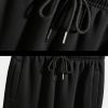 Contrast Baseball Jacket & Jogger Pants