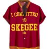 Tuskegee University Shirt Three-Piece Set 070