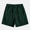 Long Sleeve Polo Collar Corduroy Shirt & Shorts