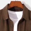 Long Sleeve Corduroy Shirt