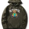 Worldwide Bear Print Hoodie