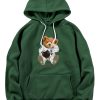 NASA Astronaut Bear Print Hoodie