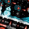 Christmas Cartoon Graphic Chest Pocket Short Sleeve Casual Shirt