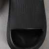Women's Eva Home Slippers, Anti-slip, Water-resistant, Simple, Comfortable, Quiet, Durable, For Outdoor, Dorm, Office, Summer