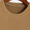 Long Sleeved Muscle Fit Ribbed T-Shirt