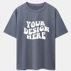 Your Design Here Print Drop Shoulder Oversize T-Shirt