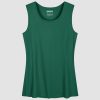 Women's Sleeveless Workout Shirts Dry Fit Running Wicking Tank Tops Active Gym