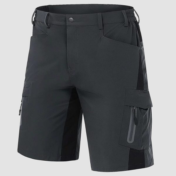 Men's Quick Dry Hiking Shorts with 7 Pockets Athletic Workout Shorts