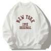 New York Print Relaxed Sweatshirt