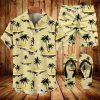 Suitmens Men's Tiki Party Hawaiian Vacation Print Three-Piece Set 017