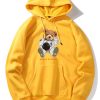 NASA Astronaut Bear Print Hoodie