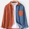 Corduroy Long Sleeve Shirts