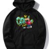 Graffiti Bear Print Hoodie