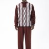 7384e2a74d654d0b30f0e361b7b48c7b742ea28466818fced7723bf37ea9e729.jpg Suitmens Brown Knitted Walking Suit Long Sleeve Suit
