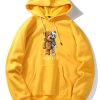Robot Bear Graphic Hoodies