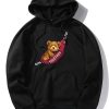 Shoulder Bag Bear Print Hoodie