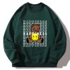 Smiley Bear Crew Neck Relaxed Sweatshirt