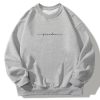 Freedom Print Relaxed Sweatshirt