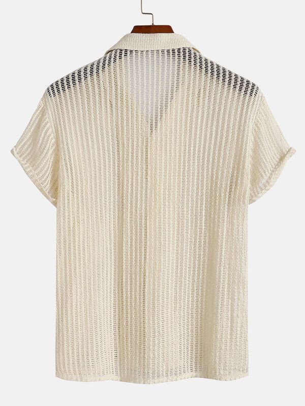 Crochet Cuban Shirt