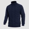 7bc7c97fabb1cfacc8fcb0ebfdce120de4ab392db17adfd85bc37a44d7890244.jpg Men's Turtleneck Sweater Heavyweight Long Sleeves Cotton Pullover Knitted Casual Sweatshirt