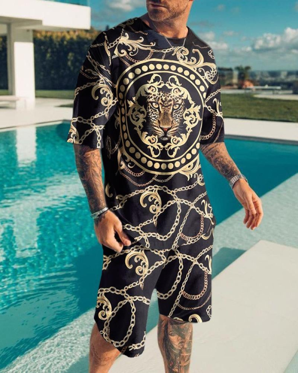 7c1009c5c7135021fcd8d67bdda035622c82fa91a7e951bc774c4295363a6c35.png Suitmens Men's Fashion Print Shorts Set 107