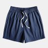 Textured Cotton Revere Shirt & 5" Shorts