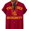Tuskegee University Shirt Three-Piece Set 076