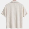 Short Sleeve Corduroy Boxy Shirt & Corduroy Shorts