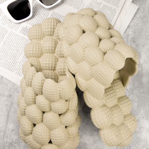 Closed Toe Slip On Bubble Slippers