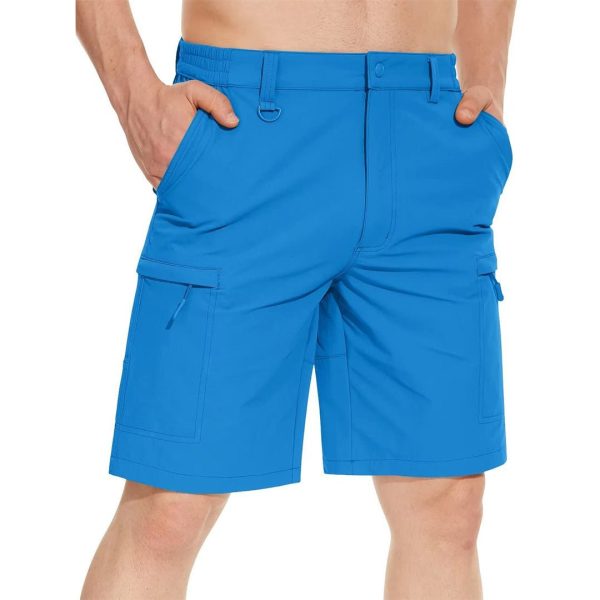 7ef8086c794ed828a622dda9e58692dce8d7dbe0306d2ce2abec8bc6a10ada34.jpg Men's Casual Quick-Dry 5 Pockets Cargo Short