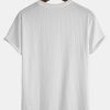 Basic Slim Fit Ribbed T-Shirt
