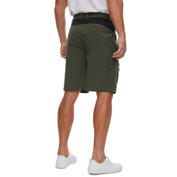 80864247623ea39d7e4b32232171605d181cc67351fc39a13fd15ff19709c7f8.jpg Men's Outdoor Running Cargo Shorts