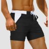 814968c77124004db602bf3a553730fb3d4c1b91038d99c61a4d495e13b2b6d0.jpg Men's Swim Trunks Square Leg with Pockets Mesh Lining Beach Shorts Underwear