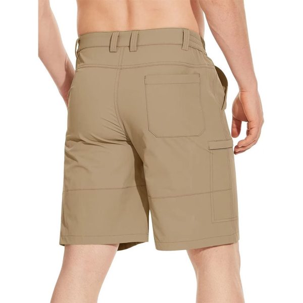 818ab8e7b484ce7c8b4affbfedde65f8f1f90b7f16daf42ca836bb1609762a44.jpg Men's Casual Quick-Dry 5 Pockets Cargo Short