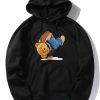 Break Dance Bear Print Hoodie