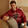 Christmas Text Letters Hoodie Sweatshirt