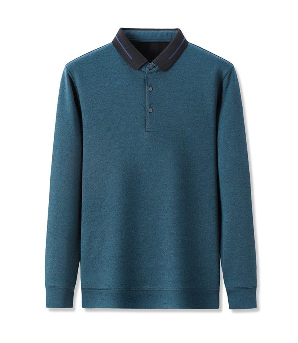 Men's Lapel Casual Polo Shirt 002