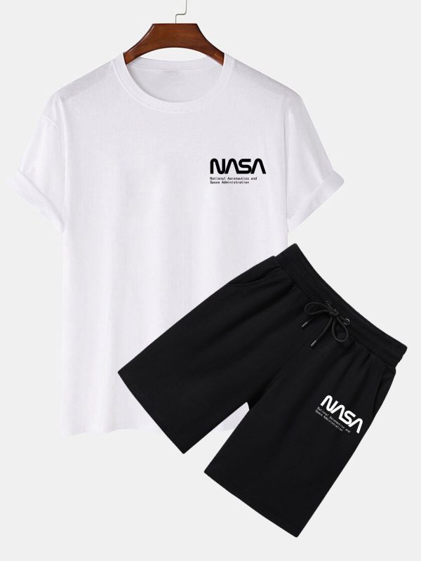 895366b71477f9ee66d60f791f6ab0edf89cafbdba3d9587cdc18e1111a9d19b.jpg NASA Print T-Shirt & Shorts