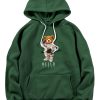 Astronaut Bear Print Hoodie