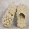 Closed Toe Slip On Bubble Slippers