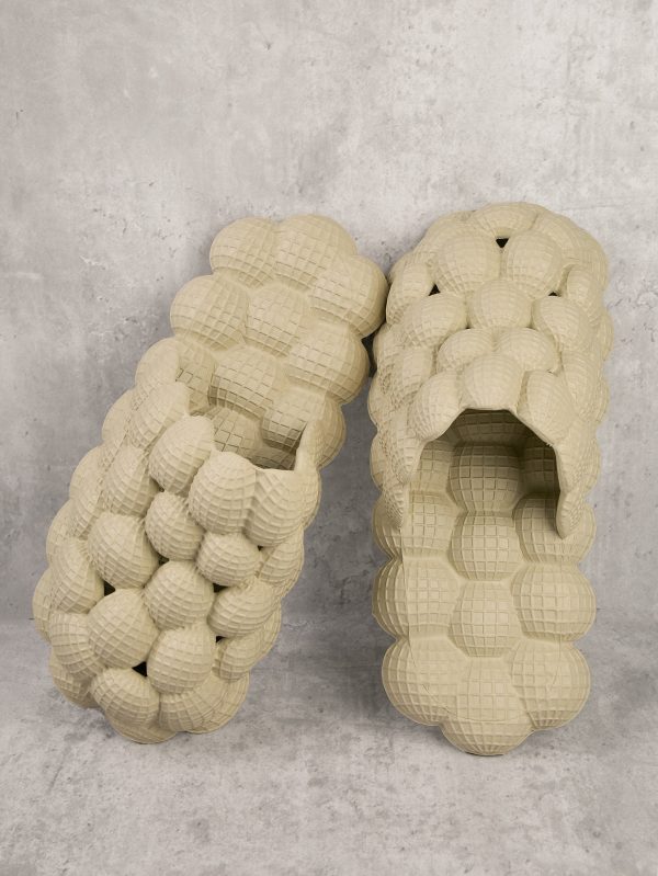 Closed Toe Slip On Bubble Slippers