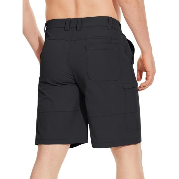 8c3e61c37a63d1f1d5d93480b039206fd1247bb416afe380fc351454bda70004.jpg Men's Casual Quick-Dry 5 Pockets Cargo Short