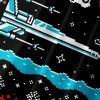 Christmas Cartoon Graphic Chest Pocket Short Sleeve Casual Shirt