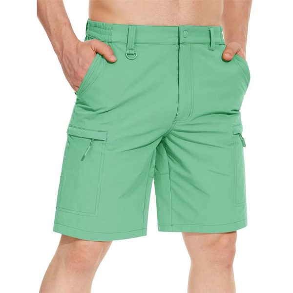 8cc10a4df666f8c4d88faa08208b5fa6b62c40eeaecb77887e73daf0fafdb73d.jpg Men's Casual Quick-Dry 5 Pockets Cargo Short