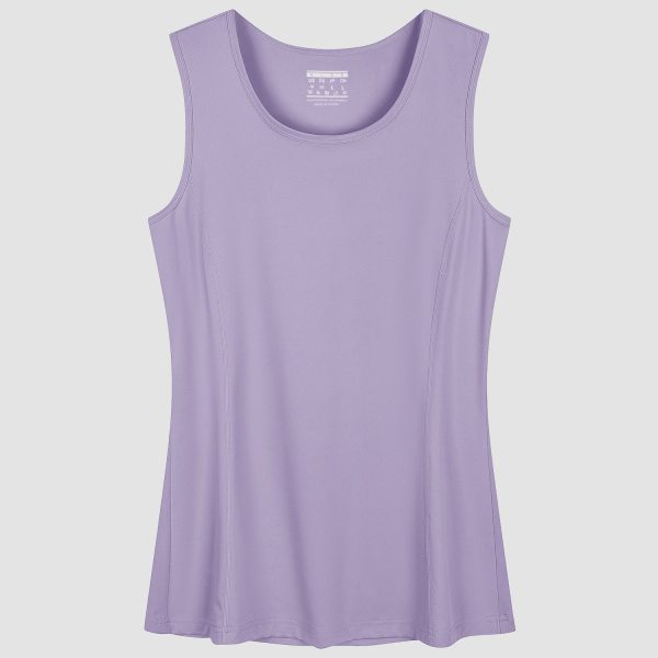 Women's Sleeveless Workout Shirts Dry Fit Running Wicking Tank Tops Active Gym