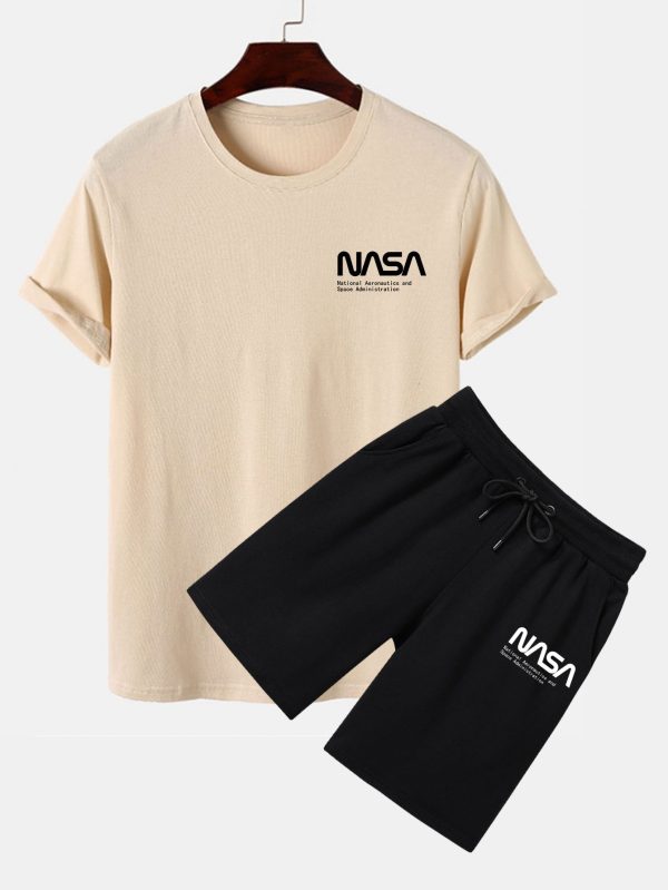 8d2e9193542ea958813cf03971a6233da4c69e0c1f1e2998eb121aec3be1a15a.jpg NASA Print T-Shirt & Shorts