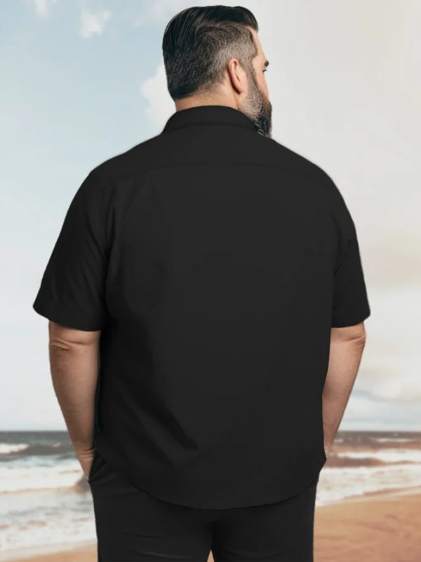 8dd85b8c8e2a85079b6440f5a49f823ed34b3da03c2400b4b2083e46f1ef73a3.jpg Men's Big Size Vacation Casual Hawaiian Short Sleeve Shirt 012